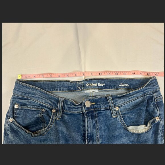 Blue Skinny Jeans Original Use Women's Size 34x32 - Picture 6 of 12